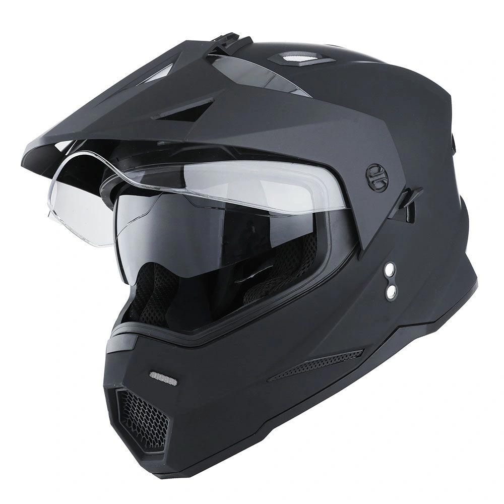 1Storm Adult Motorcycle Motocross Dual Sport Off Road Full Face Dual Visor Helmet