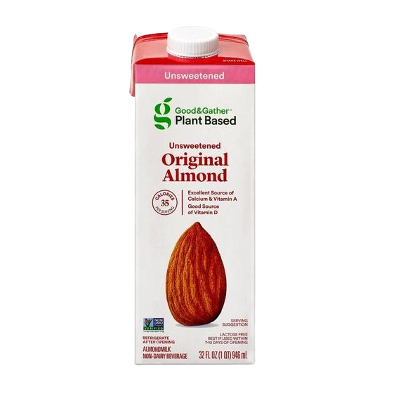 thumbnail Unsweetened Almond Milk – 32oz – Good & Gather