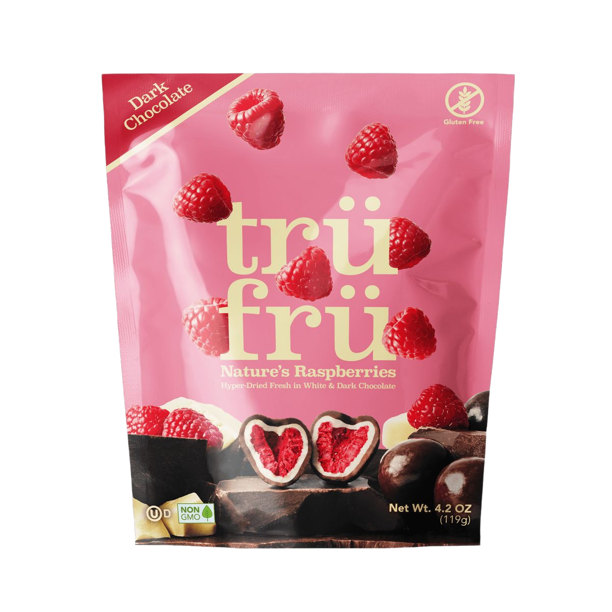 thumbnail Tru Fu Raspberry Dark Chocolate -4.2 Oz (119 g)
